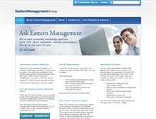 Tablet Screenshot of easternmanagement.com